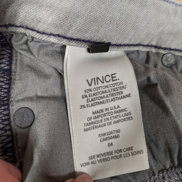 VINCE Riley skinny jeans, Robertson wash 26 - Picture 11 of 11